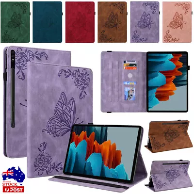 Shockproof Case Leather Cover For Samsung Galaxy Tab A7 A8 A9 S7 S8 S9 Tablet • $17.89