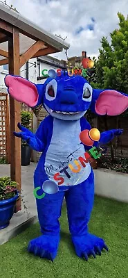 Hire Stitch Costume Hire Lookalike Costume Mascot Fancy Dress Bluey • £50