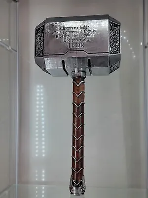 Life-size 3D Printed Mjolnir Thor's Hammer Custom Metallic Paint 18 Inches Tall • $249