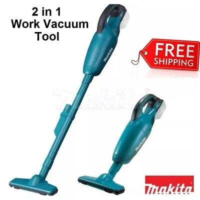 $139.50 • Buy Makita Cordless Vacuum Cleaner Stick Handheld 18V Work Vac Battery Li-Ion Tool