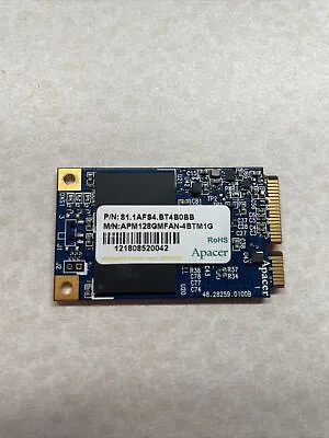 MSATA SSD 128GB Apacer RoHS Solid State Drive APM128GMFAN-4BTM1G • $15