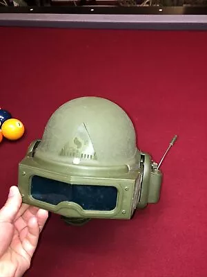 Vintage Toy Child Plastic Army Tank Monkey Division GI Joe Helmet 1960's • $40