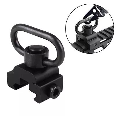 Mount Adapter Buckle Loop 1.25  Swivel Sling Ring QD Buckle With Picatinny Rail • $13.40