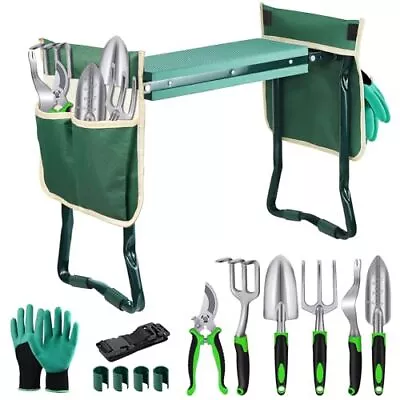 Garden Kneeler And Seat Folding Gardening Stool With Kneeling Pad Gardening... • $80.71