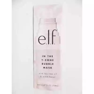 E.L.F. In The T-Zone Bubble Mask With Tea Tree Oil & Witch Hazel Net 0.47 Fl. Oz • $8