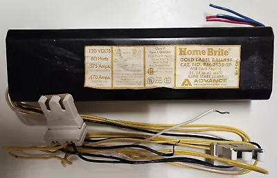 Advance Home Brite Gold Label RM-2S35-TP Fluorescent Ballast For (2-Lamp) F40T12 • $20