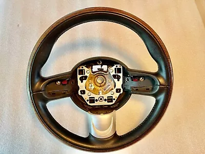 2007-2016 Mini Cooper Wood/Leather Steering Wheel • $290