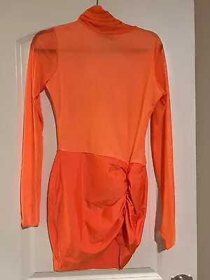 Hot Miami Styles Women’s Orange Party/Cocktail Dress Size Medium NWOT • $16