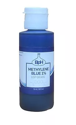 Methylene Blue 1% USP (Pharmaceutical) Grade 50 ML (1.69 Fl Oz); 3rd Party ... • $44.71
