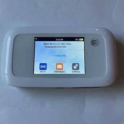 AT&T Velocity Mobile Hotspot 4G LTE ZTE MF923 Mobile Broadband Modem W/ Battery • $28