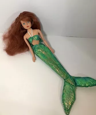 Meritus Girl Friends Lovely Redhead Mermaid 11 1/2  Fashion Doll 1990 • $13.99