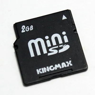 $4.99 • Buy Kingmax 2GB MiniSD Card For Nokia N73 N80 N93 N70 Cell Phones