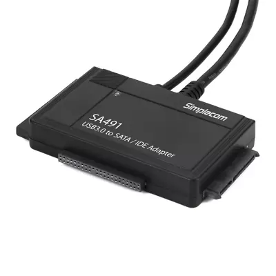 Simplecom SA491 3-IN-1 USB 3.0 TO 2.5  3.5  & 5.25  SATA/IDE Adapter With Power • $53.16