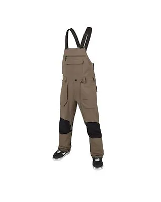 Volcom Roan Bib Overall Men's Snow Pants Teak Medium • $159