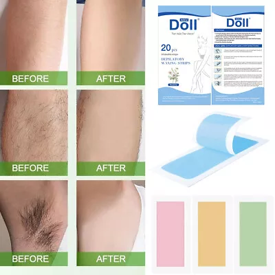 Hair Removal Wax Non Woven Depilatory Paper Body Epilation Wax Strips Skin Care • $6.31