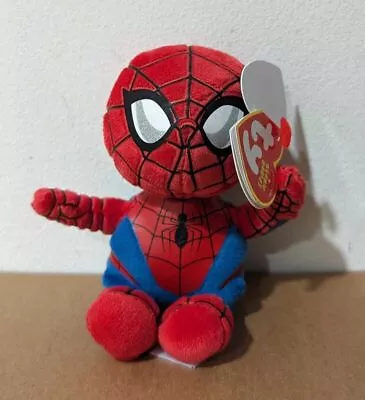 Ty Marvel - Plush Keychain - Spiderman - Brand New • £4.99