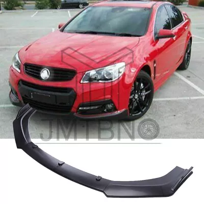 Matte Black Front Bumper Splitter For Holden Commodore VF VE Series 1 2 SS SV6  • $85.49