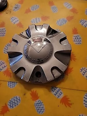 VAGARE V5 DAMAGE CHROME Wheel Center Cap Set Of ONE (1) # C-099-2 • $40