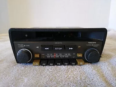 Rare Oem Volvo 240 260 Cr2170 Casette Radio W Connectors  • $49.97