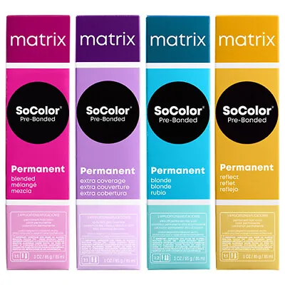Matrix SoColor Pre-Bonded Permanent Hair Color 3oz Pick Color Or Developer • $12