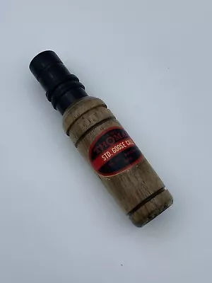 THOMAS Goose Call Wooden 4 5/8   Standard #146 G Handmade In Texas Vintage WORKS • $34