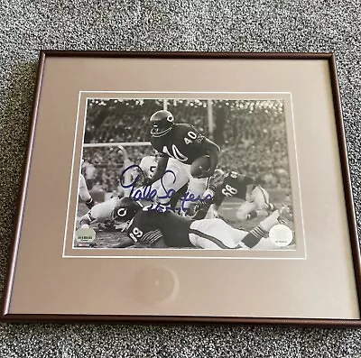 Gale Sayers Autographed Framed 8x10 Mounted Memories Chicago Bears NFL • $89.99