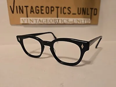 PL Z87 Vintage G Man Eyeglasses Frames With Diamond And Cross Logo • $89.99