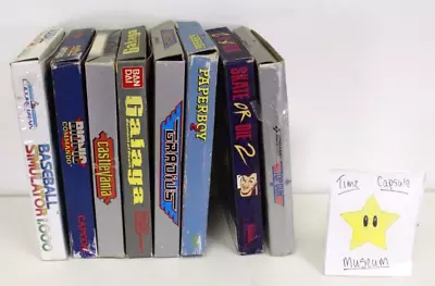 Lot Of 8 CIB Nintendo NES Games Complete In Box Acceptable Condition Used • $299.99