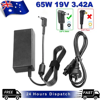 For Acer Swift 3 SF314-51 Laptop 65W AC Adapter Charger Power Supply 3.0*1.0mm • $18.99