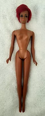 Barbie:  VINTAGE Redhead TWIST & TURN CHRISTIE Doll! Real Eye Lashes. Rare • $39.99