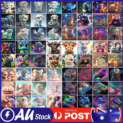 $11.59 • Buy Full Drill 5D Diamond Painting Embroidery Picture Art Cross Stitch DIY Kit Decor