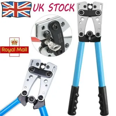£16.95 • Buy 6-50mm² Hydraulic Crimper Crimping Tool Dies Wire Battery Cable Wire Terminal UK