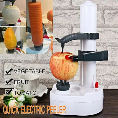 Electric Vegetables Fruit Potato Peeler Automatic Peeling Machine Rotate Pee Rs • £2.96