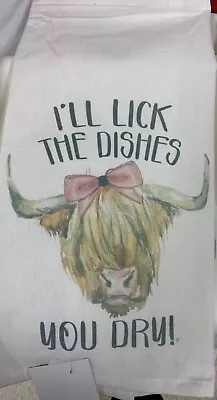 I’ll Lick You Dry Whole Towel 18  X 28  Approx. Size By Laura • £9.64