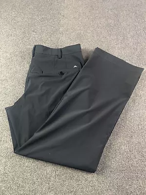 J Lindeberg Regular Fit Mens Golf Pants Size 36x31 Black • $33.24