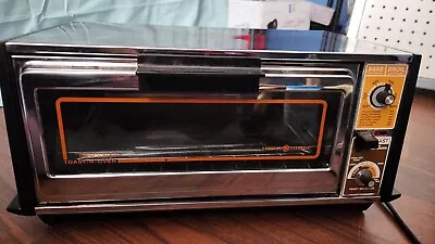 General Electric Toast-R-Oven Toast'n Broil Toaster Oven Model A53126 Vintage • $60