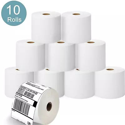 4  X 6  4X6 5000 Label Per Roll Direct Thermal Paper Labels For Zebra GX420T ×10 • $99.74