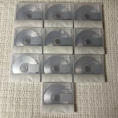 SONY MD80 Minidisc Neige 80 Minute Loose Lot Of 10 New • $39.98