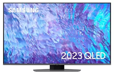 Samsung QE55Q80CATXXU 55  4K QLED Smart TV • £400