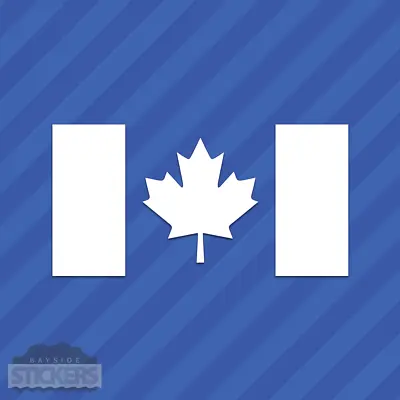 Canadian Flag Maple Leaf Vinyl Decal Sticker Canada • $9.99