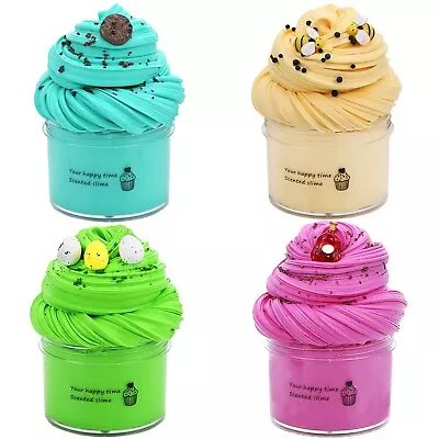 $12.50 • Buy Butter Slime Fruit Kit Soft Non-Sticky Cloud Slime Scented Toy Kid Gift 70ml BU