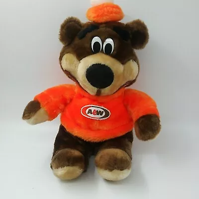 AW A & W Root Beer Bear Plush Stuffed Animal Toy Canasia Toys Ontario Korea • $17.99