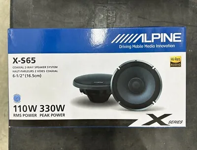 Alpine X-S65 Car Audio X  SERIES 110 WATTS RMS • $225