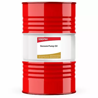 $829 • Buy Sinopec Vacuum Pump Oil Iso Grade 100, Mineral Oil - 55 Gallon Drum