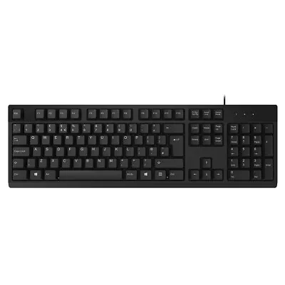 CIT USB Wired Keyboard Full Size QWERTY UK Layout For PC Desktop Laptop Mac • £8.95