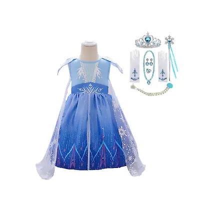 Disney-Inspired Elsa Toddler Dress: The Perfect Frozen 2 Costume • $17.99