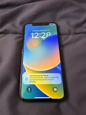 Apple IPhone X - 256GB - Space Gray (Unlocked) • $169