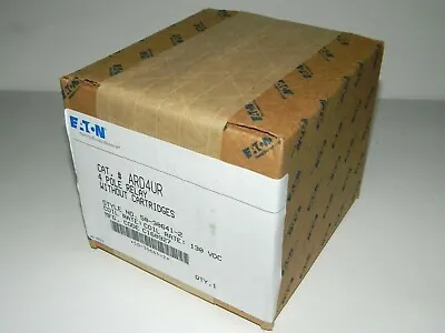 NEW Eaton Cutler Hammer ARD4UR Control Relay - 4 Pole - New In Sealed Box • $224.95