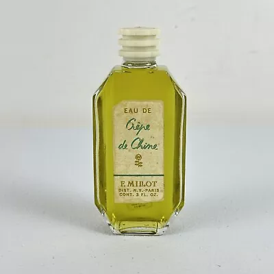 Vintage F. Millot Crepe De Chine Eau De Toilette Perfume 3 Oz • $59.99