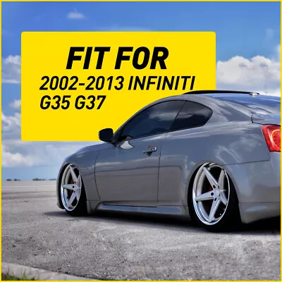 6x Door Pillar Posts Cover Trim Set Carbon Fiber For 2002-2013 Infiniti G35 G37 • $16.99